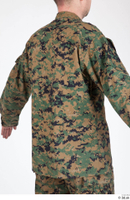  Photos Army Man in Camouflage uniform 8 Camouflage jacket upper body 0007.jpg